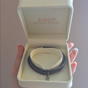 Pandora triple wrap braided leather bracelet